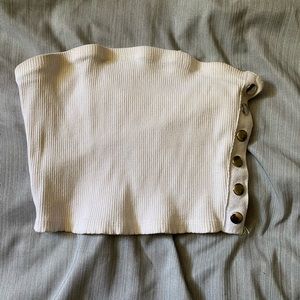 Off white tube top
